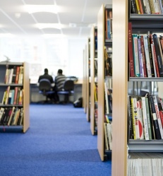 Stafford House Cambridge - Library.